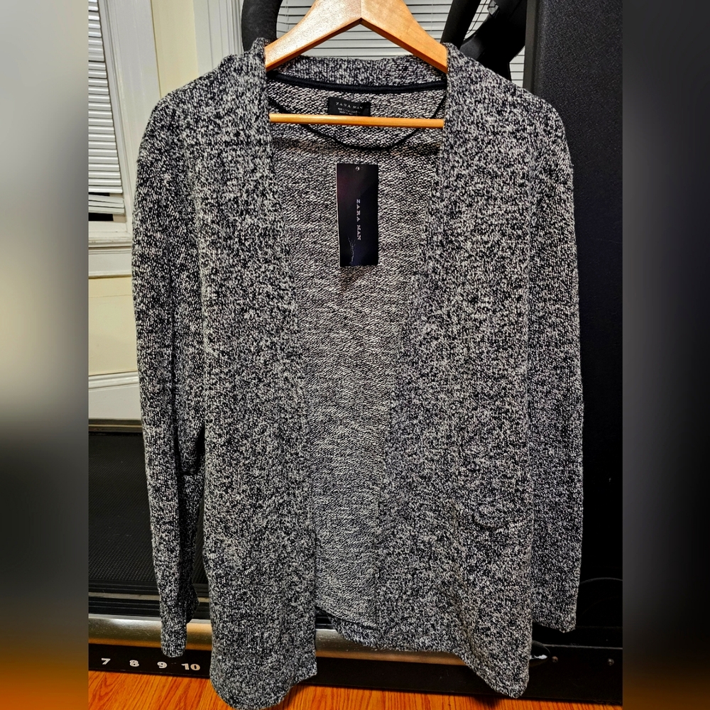 NWT Zara Men's Shawl Cardigan